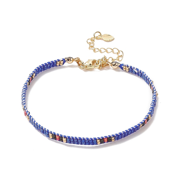 PandaHall Handmade Japanese Seed Baided Beaded Bracelet for Women, Blue, 7-3/8 inch(18.8cm) Glass Blue
PandaHall Handmade Japanese Seed Baided Beaded Bracelet for Women, Blue, 7-3/8 inch(18.8cm) Glass Blue