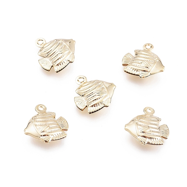 PandaHall 304 Stainless Steel Pendants, Hollow Fish, Golden, 18x17x6mm, Hole: 1.2mm 304 Stainless Steel Fish
PandaHall 304 Stainless Steel Pendants, Hollow Fish, Golden, 18x17x6mm, Hole: 1.2mm 304 Stainless Steel Fish