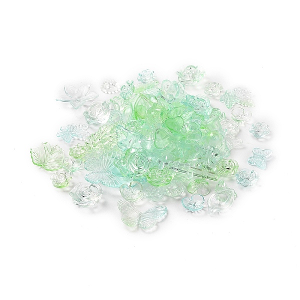 PandaHall DIY Baroque Jewelry Making Finding Kit, Including Transparent Gradient Acrylic Charms and Beads, Mixed Shapes, Lawn Green...
PandaHall DIY Baroque Jewelry Making Finding Kit, Including Transparent Gradient Acrylic Charms and Beads, Mixed Shapes, Lawn Green...