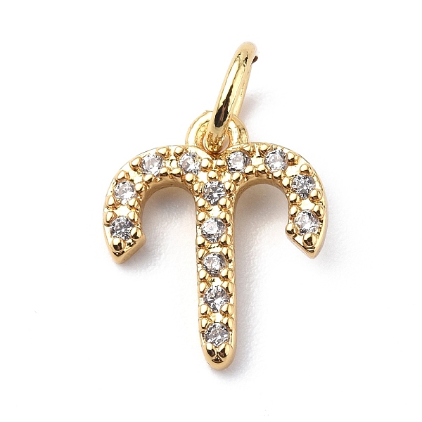 PandaHall Brass Micro Pave Cubic Zirconia Charms, Constellation Charm, with Jump Rings, Real 18K Gold Plated, Aries, 11.5x10x1.5mm, Hole..., Clear
PandaHall Brass Micro Pave Cubic Zirconia Charms, Constellation Charm, with Jump Rings, Real 18K Gold Plated, Aries, 11.5x10x1.5mm, Hole..., Clear