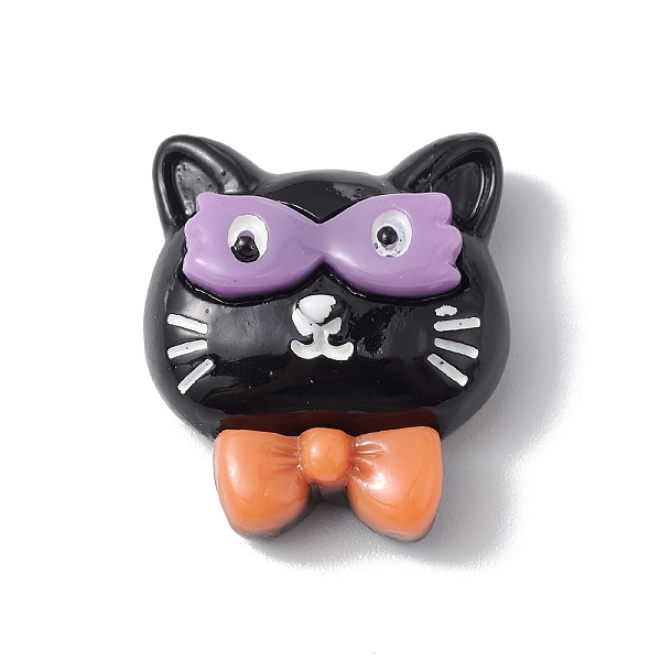 PandaHall Halloween Theme Opaque Resin Cabochons, Black, Cat Pattern, 23.5x20.5x8.5mm Resin Cat Shape Black
PandaHall Halloween Theme Opaque Resin Cabochons, Black, Cat Pattern, 23.5x20.5x8.5mm Resin Cat Shape Black