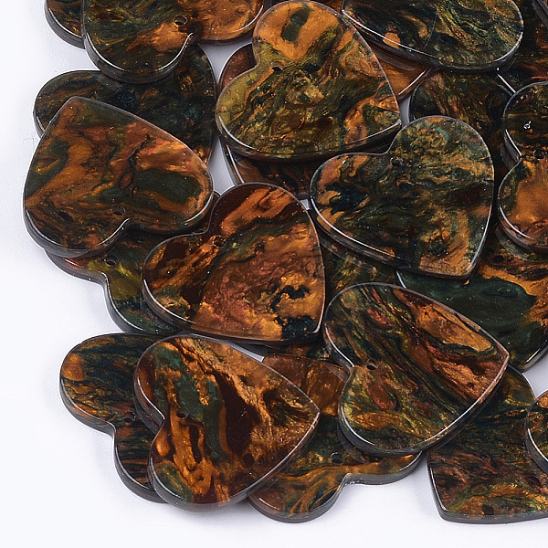 PandaHall Cellulose Acetate(Resin) Pendants, Heart, Colorful, 22.5x25x2.5mm, Hole: 1.4mm Cellulose Acetate Heart
PandaHall Cellulose Acetate(Resin) Pendants, Heart, Colorful, 22.5x25x2.5mm, Hole: 1.4mm Cellulose Acetate Heart