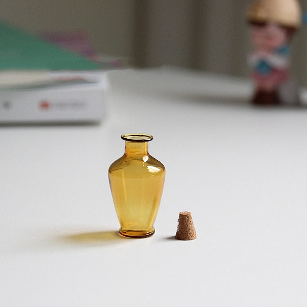 PandaHall Glass Dried Flower Vase Ornaments, Micro Landscape Home Dollhouse Accessories, Pretending Prop Decorations, Gold, 20x35mm Glass...
PandaHall Glass Dried Flower Vase Ornaments, Micro Landscape Home Dollhouse Accessories, Pretending Prop Decorations, Gold, 20x35mm Glass...