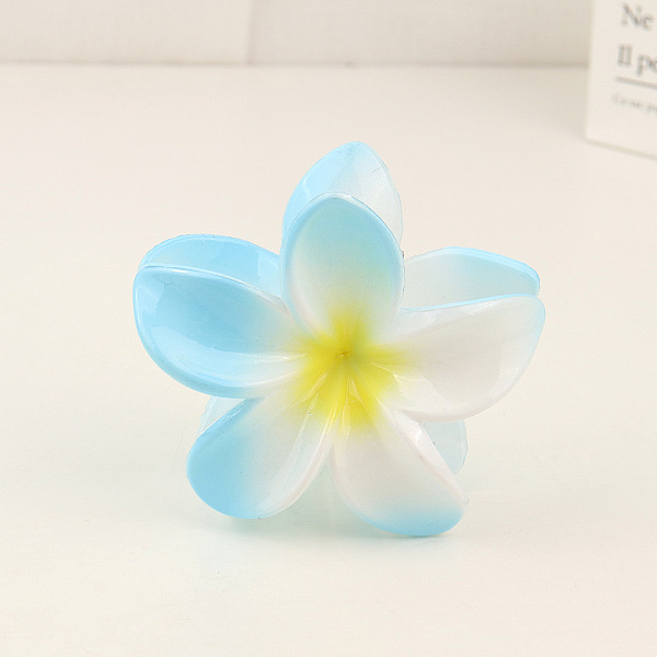 PandaHall Plastic Claw Hair Clip, Plumeria Hair Accessories for Girls Women, Flower, Deep Sky Blue, 83x40mm Plastic
PandaHall Plastic Claw Hair Clip, Plumeria Hair Accessories for Girls Women, Flower, Deep Sky Blue, 83x40mm Plastic