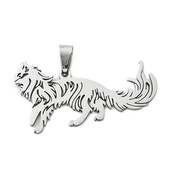 PandaHall 201 Stainless Steel Pendants, Laser Cut, Wolf Charm, Stainless Steel Color, 24.5x45.5x1.5mm, Hole: 8x4mm 201 Stainless Steel Wolf
PandaHall 201 Stainless Steel Pendants, Laser Cut, Wolf Charm, Stainless Steel Color, 24.5x45.5x1.5mm, Hole: 8x4mm 201 Stainless Steel Wolf
