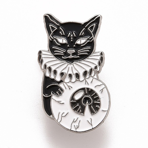 PandaHall Cat Enamel Pin, Animal Alloy Badge for Backpack Clothes, Platinum, Black, 29x18x1.5mm, Pin: 1.1mm Alloy+Enamel Black
PandaHall Cat Enamel Pin, Animal Alloy Badge for Backpack Clothes, Platinum, Black, 29x18x1.5mm, Pin: 1.1mm Alloy+Enamel Black