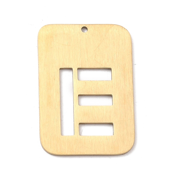 PandaHall Ion Plating(IP) 304 Stainless Steel Pendants, Rectangle with Alphabet, Hollow, Letter.E, 32x22x1mm, Hole: 1.5mm 304 Stainless...
PandaHall Ion Plating(IP) 304 Stainless Steel Pendants, Rectangle with Alphabet, Hollow, Letter.E, 32x22x1mm, Hole: 1.5mm 304 Stainless...