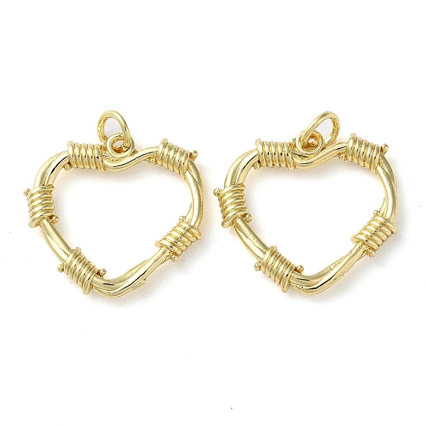 PandaHall Eco-Friendly Rack Plating Brass Pendants, with Jump Ring, Long-Lasting Plated, Lead Free & Cadmium Free, Heart Charms, Real 18K...
PandaHall Eco-Friendly Rack Plating Brass Pendants, with Jump Ring, Long-Lasting Plated, Lead Free & Cadmium Free, Heart Charms, Real 18K...