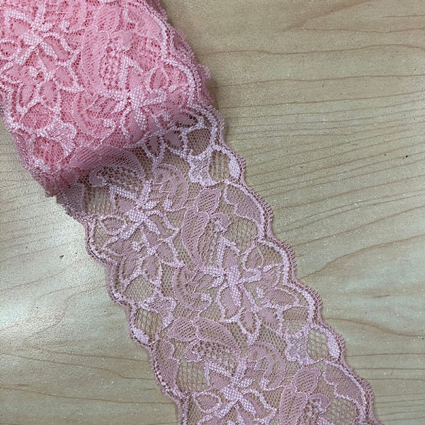 PandaHall Elastic Lace Trim, Lace Ribbon For Sewing Decoration, Pink, 80mm Polyester Pink
PandaHall Elastic Lace Trim, Lace Ribbon For Sewing Decoration, Pink, 80mm Polyester Pink