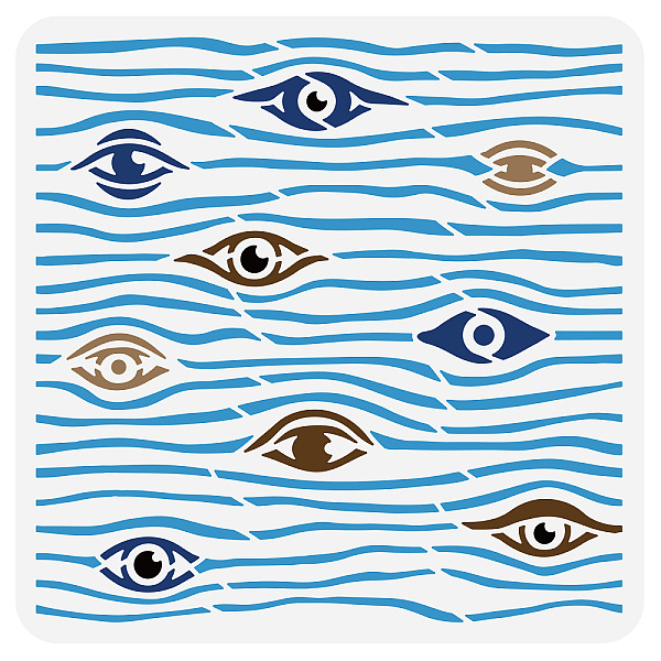 PandaHall PET Hollow Out Drawing Painting Stencils, for DIY Scrapbook, Photo Album, Eye Pattern, 300x300mm Plastic Eye
PandaHall PET Hollow Out Drawing Painting Stencils, for DIY Scrapbook, Photo Album, Eye Pattern, 300x300mm Plastic Eye
