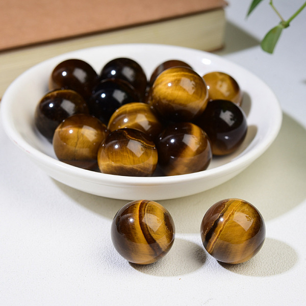 PandaHall Natural Tiger Eye Crystal Ball, Reiki Energy Stone Display Decorations for Healing, Meditation, 20mm Tiger Eye Round
PandaHall Natural Tiger Eye Crystal Ball, Reiki Energy Stone Display Decorations for Healing, Meditation, 20mm Tiger Eye Round