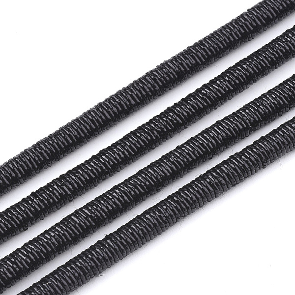 PandaHall Polyester & Cotton Cords, with Iron Chain inside, Black, 4mm, about 54.68 yards(50m)/bundle Polyester+Metallic Cord Black
PandaHall Polyester & Cotton Cords, with Iron Chain inside, Black, 4mm, about 54.68 yards(50m)/bundle Polyester+Metallic Cord Black