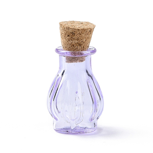 PandaHall Miniature Glass Bottles, with Cork Stoppers, Empty Wishing Bottles, for Dollhouse Accessories, Jewelry Making, Lilac, 25x14mm..., Purple
PandaHall Miniature Glass Bottles, with Cork Stoppers, Empty Wishing Bottles, for Dollhouse Accessories, Jewelry Making, Lilac, 25x14mm..., Purple
