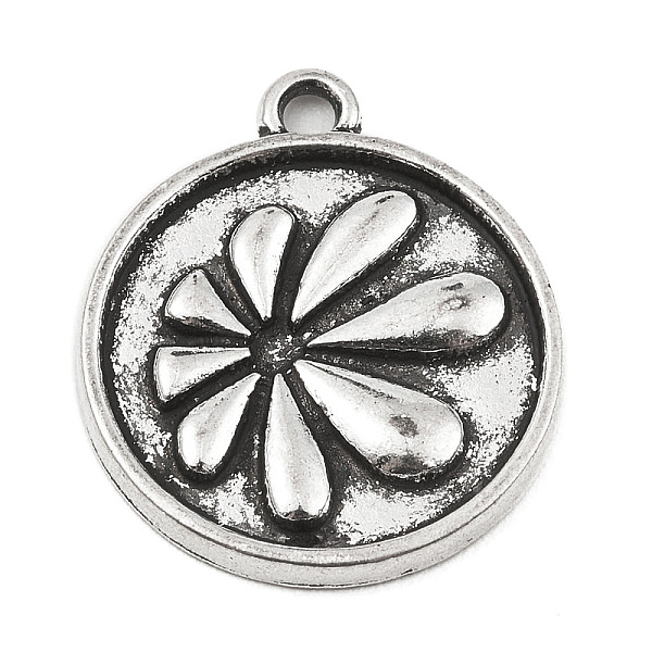 PandaHall DIY Alloy Pendants, Flat Round with Ocean Series, Flower, 20x17x2mm, Hole: 1.8mm Alloy Flower
PandaHall DIY Alloy Pendants, Flat Round with Ocean Series, Flower, 20x17x2mm, Hole: 1.8mm Alloy Flower