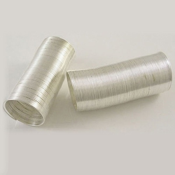 PandaHall Steel Memory Wire, Round, for Jewelry Making, Silver, 22 Gauge, 0.6mm, 2.2cm in Diameter, 100 Circle/set Steel Round
PandaHall Steel Memory Wire, Round, for Jewelry Making, Silver, 22 Gauge, 0.6mm, 2.2cm in Diameter, 100 Circle/set Steel Round