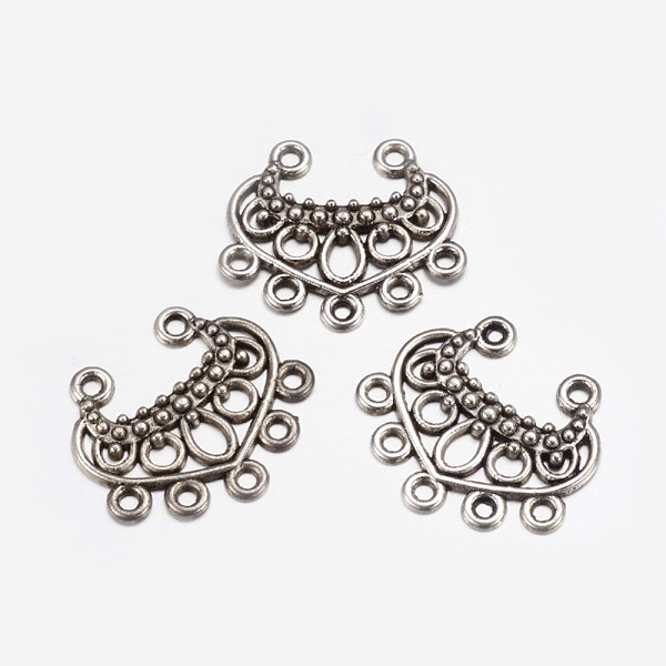 PandaHall Alloy Links, Chandelier Components, Lead Free and Cadmium Free, Triangle, Antique Silver, 22x19x2.5mm, Hole: 1.5mm Alloy Triangle
PandaHall Alloy Links, Chandelier Components, Lead Free and Cadmium Free, Triangle, Antique Silver, 22x19x2.5mm, Hole: 1.5mm Alloy Triangle