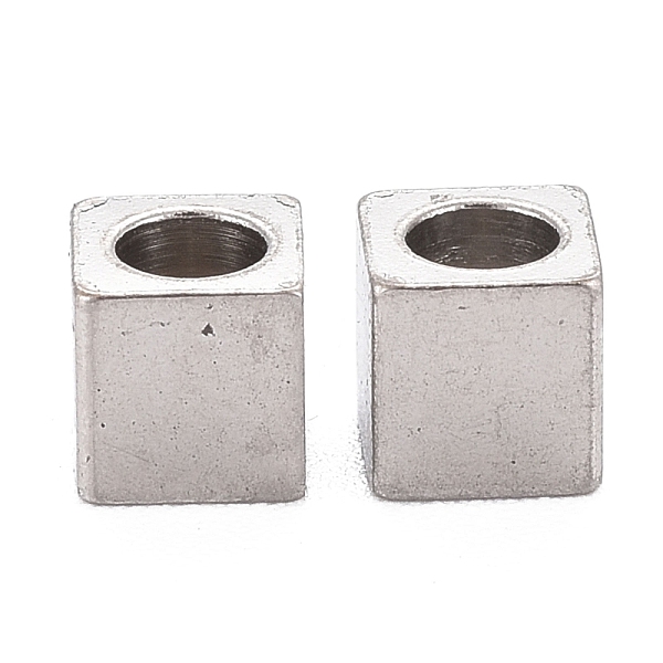 PandaHall 304 Stainless Steel Beads, Cube, Stainless Steel Color, 4x4x4mm, Hole: 2.5mm 304 Stainless Steel Cube
PandaHall 304 Stainless Steel Beads, Cube, Stainless Steel Color, 4x4x4mm, Hole: 2.5mm 304 Stainless Steel Cube