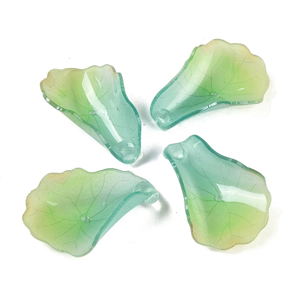 PandaHall Lotus Leaf Bead Caps, for DIY Jewelry Making, Yellow Green, 29~31.5x21~22x9.5~11.5mm, Hole: 1.2mm Acrylic
PandaHall Lotus Leaf Bead Caps, for DIY Jewelry Making, Yellow Green, 29~31.5x21~22x9.5~11.5mm, Hole: 1.2mm Acrylic