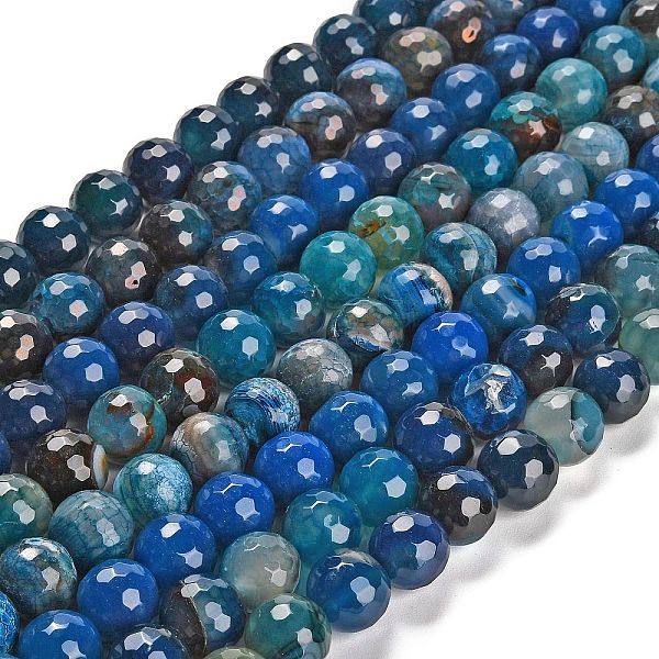 PandaHall Natural Agate Beads Strands, Dyed & Heated, Round, Faceted, Mixed Color, 13.5~14mm, Hole: 1.4mm, about 28~29pcs/strand, 15.16 inch..., Multicolor
PandaHall Natural Agate Beads Strands, Dyed & Heated, Round, Faceted, Mixed Color, 13.5~14mm, Hole: 1.4mm, about 28~29pcs/strand, 15.16 inch..., Multicolor