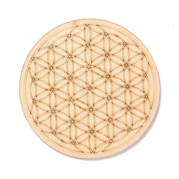 PandaHall Basswood Carved Round Cup Mats, Chakra Flower Of Life Coaster Heat Resistant Pot Mats, for Home Kitchen, Floral Pattern, 100x3mm...
PandaHall Basswood Carved Round Cup Mats, Chakra Flower Of Life Coaster Heat Resistant Pot Mats, for Home Kitchen, Floral Pattern, 100x3mm...