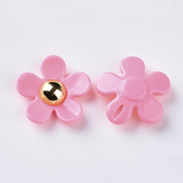 PandaHall Opaque Acrylic Beads, Flower, Mixed Color, 22x22.5x7~8mm, Hole: 1.4mm Acrylic Flower Multicolor
PandaHall Opaque Acrylic Beads, Flower, Mixed Color, 22x22.5x7~8mm, Hole: 1.4mm Acrylic Flower Multicolor