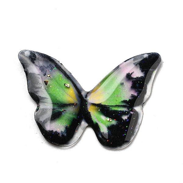 PandaHall Transparent Epoxy Resin Cabochons, with Glitter Powder, Butterfly, Colorful, 17x24x1mm Epoxy Resin Butterfly
PandaHall Transparent Epoxy Resin Cabochons, with Glitter Powder, Butterfly, Colorful, 17x24x1mm Epoxy Resin Butterfly