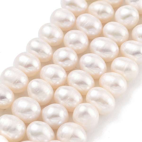 PandaHall Natural Cultured Freshwater Pearl Beads Strands, Potato, Old Lace, 8~9mm, Hole: 0.6mm, about 22~23pcs/strand, 6.50 inch(16.5cm)...
PandaHall Natural Cultured Freshwater Pearl Beads Strands, Potato, Old Lace, 8~9mm, Hole: 0.6mm, about 22~23pcs/strand, 6.50 inch(16.5cm)...