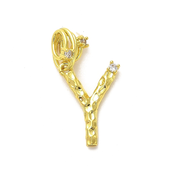 PandaHall Rack Plating Brass Micro Pave Cubic Zirconia European Dangle Charms, Large Hole Letter Pendant, Real 18K Gold Plated, Long-Lasting..., Clear
PandaHall Rack Plating Brass Micro Pave Cubic Zirconia European Dangle Charms, Large Hole Letter Pendant, Real 18K Gold Plated, Long-Lasting..., Clear
