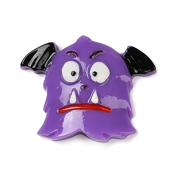 PandaHall Monster Halloween Opaque Resin Decoden Cabochons, Halloween Jewelry Craft, Purple, 29.5x37.5x9.5mm Resin Others Purple
PandaHall Monster Halloween Opaque Resin Decoden Cabochons, Halloween Jewelry Craft, Purple, 29.5x37.5x9.5mm Resin Others Purple
