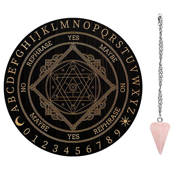 PandaHall AHADEMAKER 1Pc Cone/Spike/Pendulum Natural Rose Quartz Stone Pendants, 1Pc 304 Stainless Steel Cable Chain Necklaces, 1Pc PVC...
PandaHall AHADEMAKER 1Pc Cone/Spike/Pendulum Natural Rose Quartz Stone Pendants, 1Pc 304 Stainless Steel Cable Chain Necklaces, 1Pc PVC...