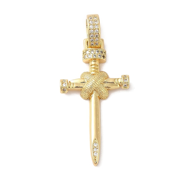 PandaHall Rack Plating Brass & Cubic Zirconia Pendants, Cadmium Free & Lead Free, Long-Lasting Plated, Cross, with Jump Ring, Real 18K Gold..., Clear
PandaHall Rack Plating Brass & Cubic Zirconia Pendants, Cadmium Free & Lead Free, Long-Lasting Plated, Cross, with Jump Ring, Real 18K Gold..., Clear