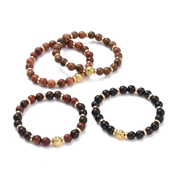 PandaHall Round Natural Wood Beads Stretch Bracelet, Non-magnetic Synthetic Hematite & Natural Lava Rock Beads Essential Oil Diffuser..., Multicolor
PandaHall Round Natural Wood Beads Stretch Bracelet, Non-magnetic Synthetic Hematite & Natural Lava Rock Beads Essential Oil Diffuser..., Multicolor
