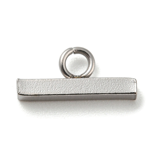 PandaHall 304 Stainless Steel Charms, Rectangle Charm, Stainless Steel Color, 13x6x2mm, Hole: 2.3mm 304 Stainless Steel Rectangle
PandaHall 304 Stainless Steel Charms, Rectangle Charm, Stainless Steel Color, 13x6x2mm, Hole: 2.3mm 304 Stainless Steel Rectangle