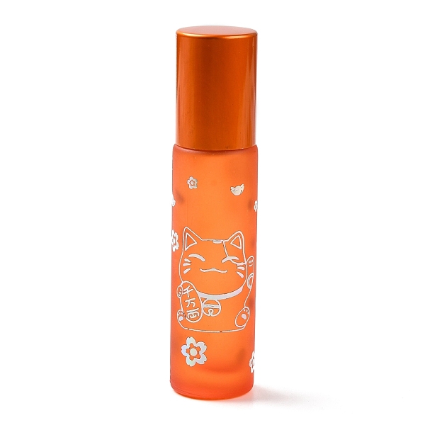 PandaHall Glass Roller Bottles, with Lid and Glass Roller Balls, Refillable Bottles, Column with Fortune Cat Pattern & Chinese Character...
PandaHall Glass Roller Bottles, with Lid and Glass Roller Balls, Refillable Bottles, Column with Fortune Cat Pattern & Chinese Character...