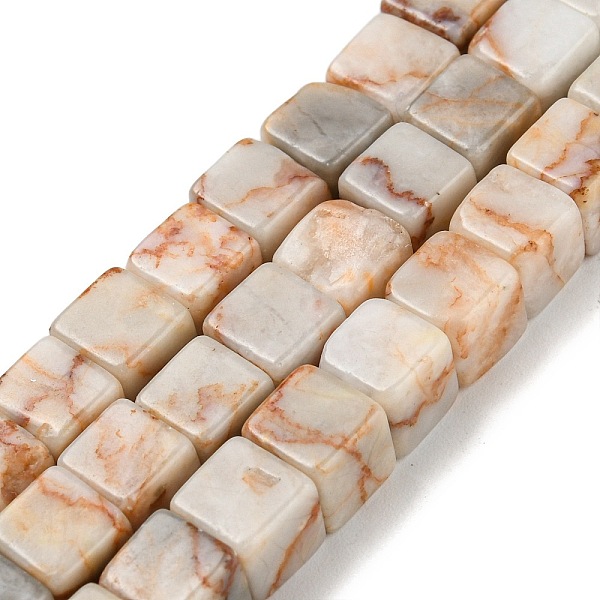 PandaHall Natural Red Line Jasper Beads Strands, Cube, 6~6.5x6~6.5x6~6.5mm, Hole: 1.2mm, about 63~64pcs/strand, 15''~15.16''(38.1~38.5cm)...
PandaHall Natural Red Line Jasper Beads Strands, Cube, 6~6.5x6~6.5x6~6.5mm, Hole: 1.2mm, about 63~64pcs/strand, 15''~15.16''(38.1~38.5cm)...