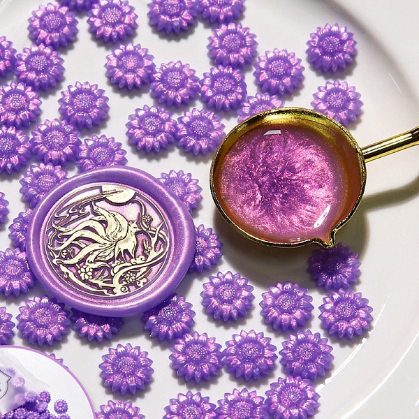 PandaHall Sealing Wax Particles, for Retro Seal Stamp, Flower, Blue Violet, 11x5mm, 100pcs/bag Wax Flower
PandaHall Sealing Wax Particles, for Retro Seal Stamp, Flower, Blue Violet, 11x5mm, 100pcs/bag Wax Flower