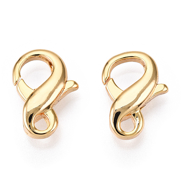 PandaHall Brass Lobster Claw Clasps, for Jewelry Making, Real 18K Gold Plated, 13.5x9.5x4mm, Hole: 1.8mm Brass Others
PandaHall Brass Lobster Claw Clasps, for Jewelry Making, Real 18K Gold Plated, 13.5x9.5x4mm, Hole: 1.8mm Brass Others