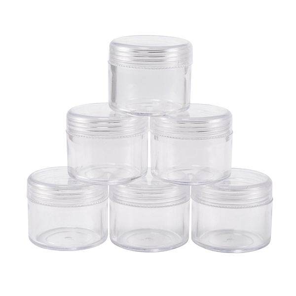 PandaHall Plastic Bead Containers, Round, about 3.9cm in diameter, 3.3cm high, Capacity: 15ml(0.5 fl. oz) Plastic Round Clear
PandaHall Plastic Bead Containers, Round, about 3.9cm in diameter, 3.3cm high, Capacity: 15ml(0.5 fl. oz) Plastic Round Clear