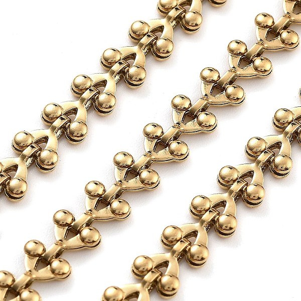 PandaHall Vacuum Plating 304 Stainless Steel Link Chains, Unwelded, with Spool, Golden, Link: 6.3x5.2x2mm 304 Stainless Steel
PandaHall Vacuum Plating 304 Stainless Steel Link Chains, Unwelded, with Spool, Golden, Link: 6.3x5.2x2mm 304 Stainless Steel