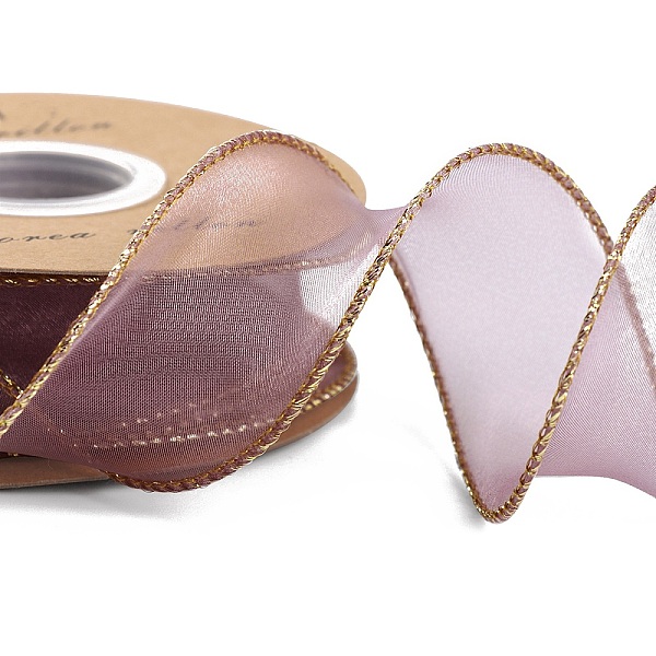 PandaHall Polyester Organza Ribbon, for Gift Wrapping, Bow Tie Making, Flat, Old Rose, 1-5/8 inch(40mm), about 9.84 Yards(9m)/Roll Polyester...
PandaHall Polyester Organza Ribbon, for Gift Wrapping, Bow Tie Making, Flat, Old Rose, 1-5/8 inch(40mm), about 9.84 Yards(9m)/Roll Polyester...