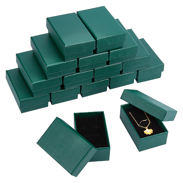 PandaHall Paper Box, Snap Cover, with Sponge Mat, Jewelry Box, Rectangle, Dark Slate Gray, 8.1x5.1x3.2cm Paper Rectangle
PandaHall Paper Box, Snap Cover, with Sponge Mat, Jewelry Box, Rectangle, Dark Slate Gray, 8.1x5.1x3.2cm Paper Rectangle