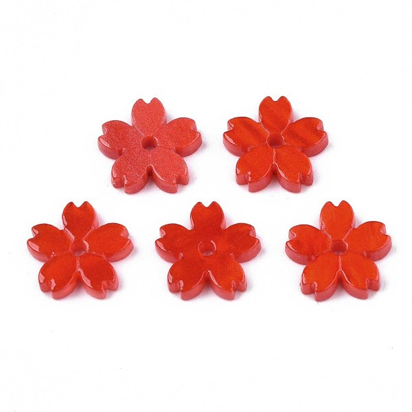 PandaHall Opaque Acrylic Beads, Sakura, Red, 10.5x11x2mm, Hole: 1.2mm Acrylic Flower Red
PandaHall Opaque Acrylic Beads, Sakura, Red, 10.5x11x2mm, Hole: 1.2mm Acrylic Flower Red