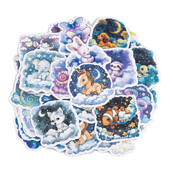 PandaHall 50Pcs PVC Adhesive Waterproof Stickers Self-Adhesive Stickers, for DIY Photo Album Diary Scrapbook Decoration, 42~51x42~50x0.3mm...
PandaHall 50Pcs PVC Adhesive Waterproof Stickers Self-Adhesive Stickers, for DIY Photo Album Diary Scrapbook Decoration, 42~51x42~50x0.3mm...