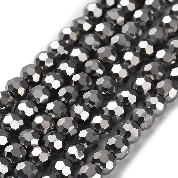 PandaHall Electroplate Glass Bead Strands, Faceted(32 Facets), Round, Silver Plated, 6x5mm, Hole: 1mm, about 100pcs/strand, 21 inch Glass...
PandaHall Electroplate Glass Bead Strands, Faceted(32 Facets), Round, Silver Plated, 6x5mm, Hole: 1mm, about 100pcs/strand, 21 inch Glass...