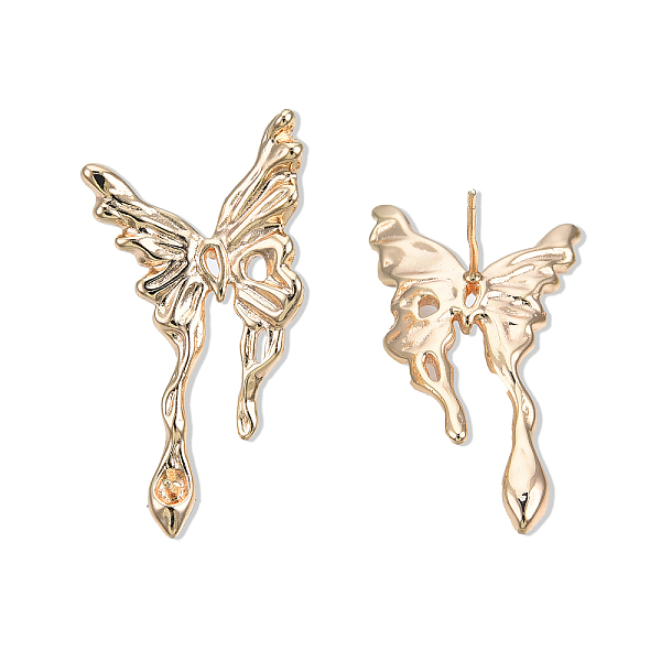 PandaHall Brass Stud Earring Findings, for Half Drilled Beads, Cadmium Free & Nickel Free & Lead Free, Butterfly, Real 18K Gold Plated...
PandaHall Brass Stud Earring Findings, for Half Drilled Beads, Cadmium Free & Nickel Free & Lead Free, Butterfly, Real 18K Gold Plated...