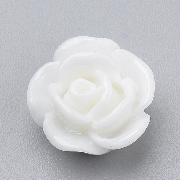 PandaHall Resin Cabochons, Rose Flower, White, 10x5mm, Bottom: 7~8mm Resin Flower White
PandaHall Resin Cabochons, Rose Flower, White, 10x5mm, Bottom: 7~8mm Resin Flower White