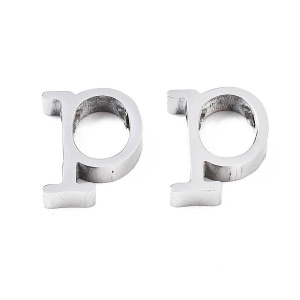 PandaHall 304 Stainless Steel Pendants, Stainless Steel Color, Letter, Letter.P, 12x9x3mm, Hole: 1.8mm 304 Stainless Steel Letter
PandaHall 304 Stainless Steel Pendants, Stainless Steel Color, Letter, Letter.P, 12x9x3mm, Hole: 1.8mm 304 Stainless Steel Letter