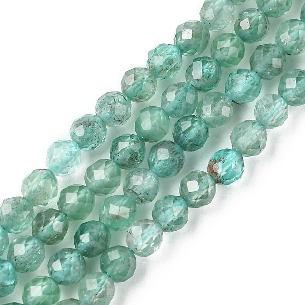 PandaHall Natural Apatite Beads Strands, Faceted, Round, 4~4.5mm, Hole: 0.8mm, about 91pcs/strand, 15.24~15.35 inch(38.7~39cm) Apatite Round
PandaHall Natural Apatite Beads Strands, Faceted, Round, 4~4.5mm, Hole: 0.8mm, about 91pcs/strand, 15.24~15.35 inch(38.7~39cm) Apatite Round