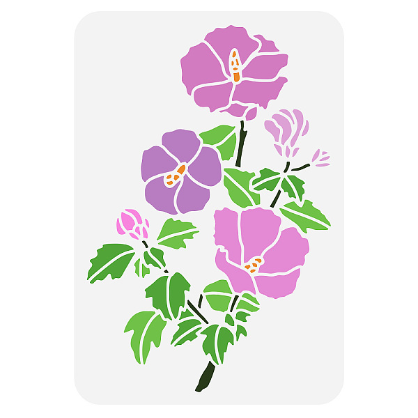 PandaHall Plastic Drawing Painting Stencils Templates, for Painting on Scrapbook Fabric Tiles Floor Furniture Wood, Rectangle, Flower...
PandaHall Plastic Drawing Painting Stencils Templates, for Painting on Scrapbook Fabric Tiles Floor Furniture Wood, Rectangle, Flower...