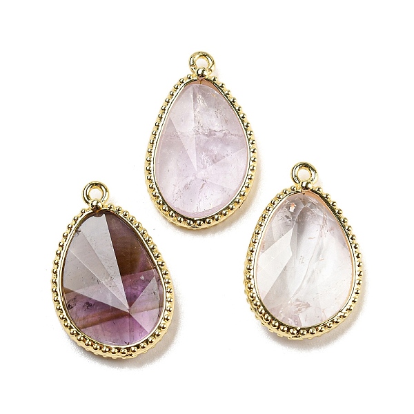 PandaHall Natural Amethyst Faceted Pendants, Rack Plating Golden Plated Brass Teardrop Charms, 23x15x4~4.5mm, Hole: 1.4mm Amethyst Teardrop
PandaHall Natural Amethyst Faceted Pendants, Rack Plating Golden Plated Brass Teardrop Charms, 23x15x4~4.5mm, Hole: 1.4mm Amethyst Teardrop
